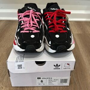 ADIDAS ORIGINALS X HELLO KITTY ASTIR  BLACK WOMEN’S SIZE 6  GW7166